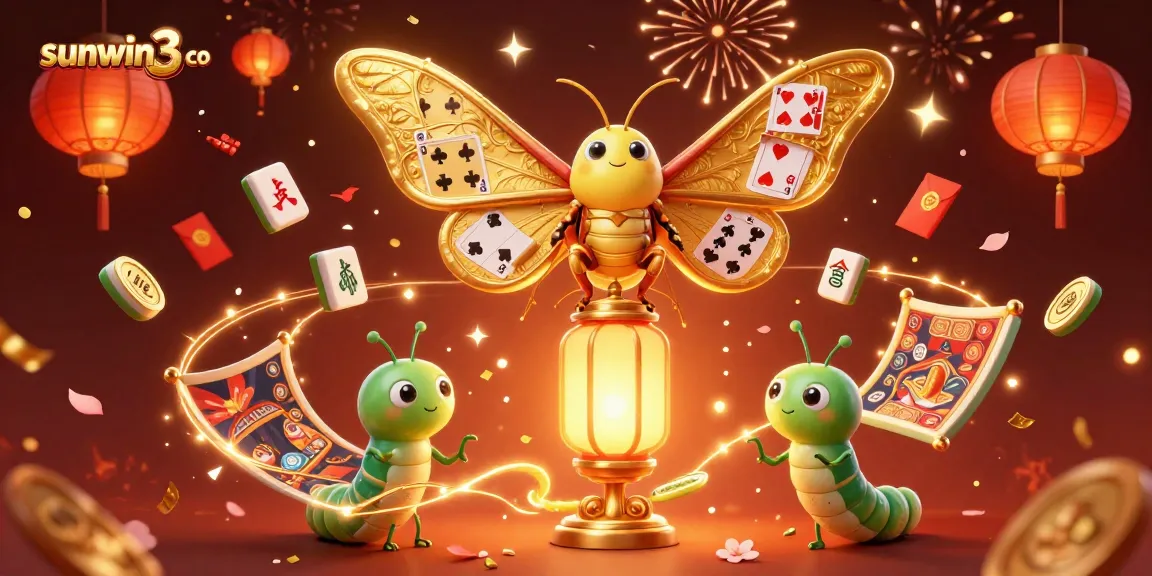 Experience thrilling gameplay with sunwin3 co in this vibrant 3D casino illustration featuring colorful characters.